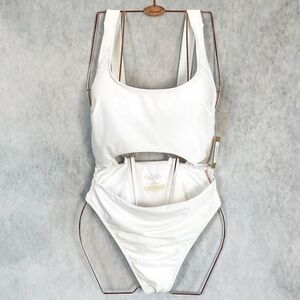 Rachael Ray White Women's One Piece Swimsuit